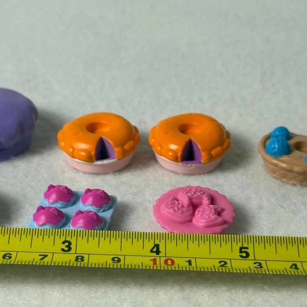 Gabby's Dollhouse Kitchen Accessories Lot Food Tea Set Pies Cookies Baking
